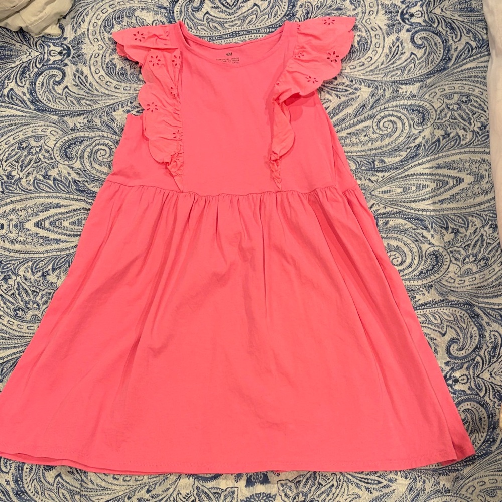 H&M Pink Ruffled Kids Dress